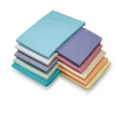 TMG - Paper Bibs 2Ply Paper / 1Ply Poly - 500 Bibs / Box